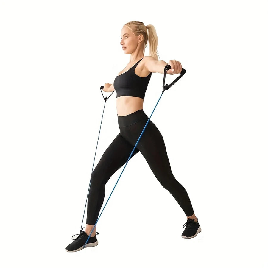 Resistance Bands with Handles — Strength Training Set for Home Workouts