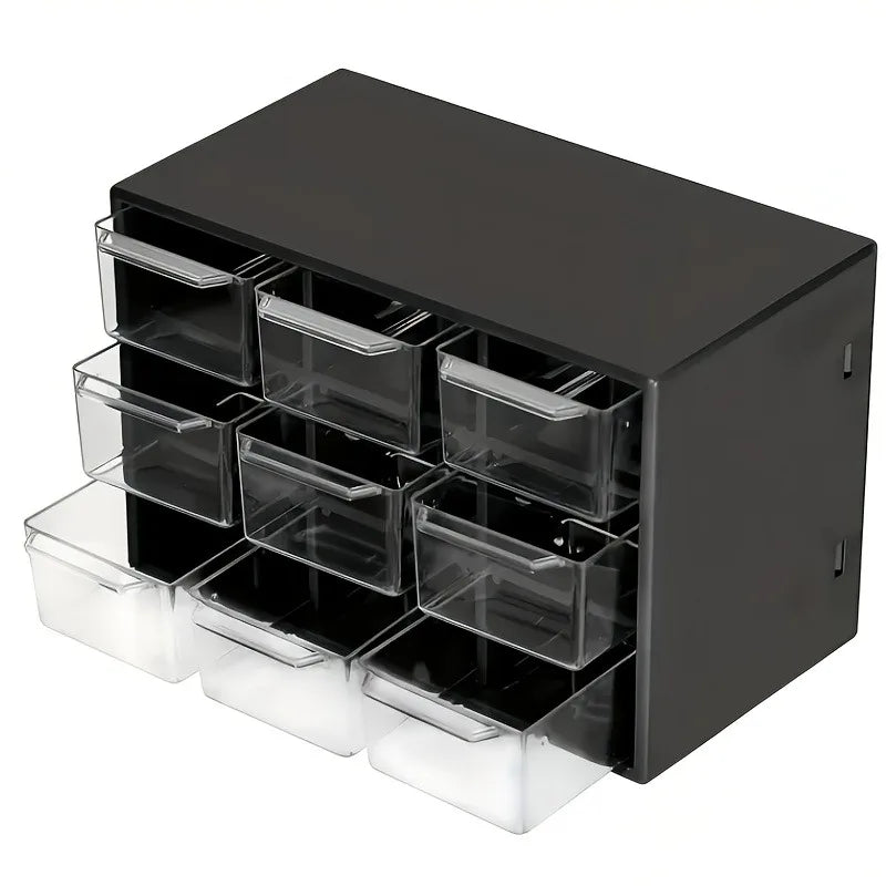 Dustproof Multi-Grid Desktop Drawer Organizer Storage Box for Desk, Jewelry, and Office Supplies