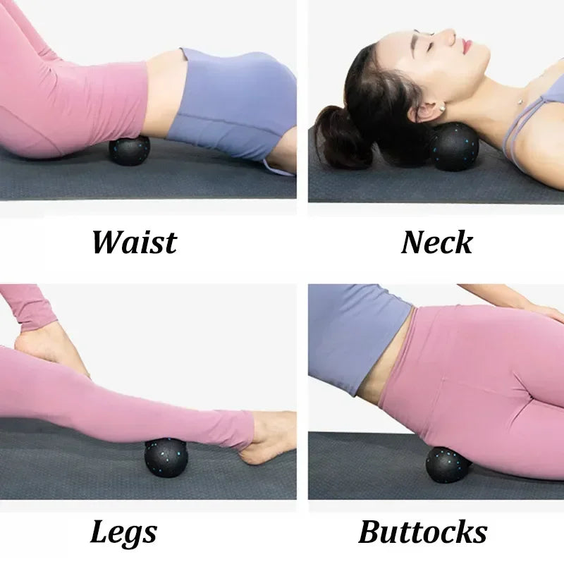 Peanut Massage Ball — Fascia & Deep-Tissue Muscle Release Tool