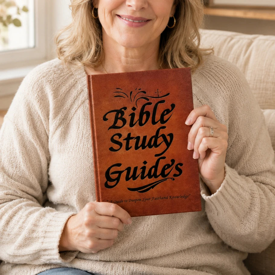 Christian Bible Study Journal with Book-by-Book Scripture Notes and Prayer Reflection Pages, Guided Devotional Workbook for Faith Growth