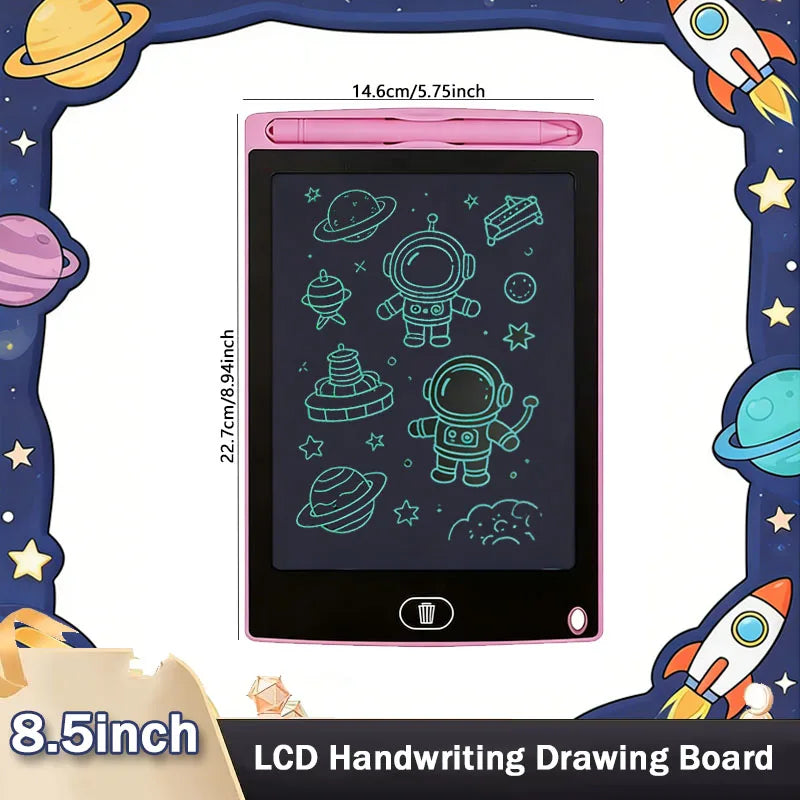 8.5" LCD Writing Tablet — Kids Drawing Board & Doodle Sketchpad, Handwriting Practice Toy, Birthday Gift