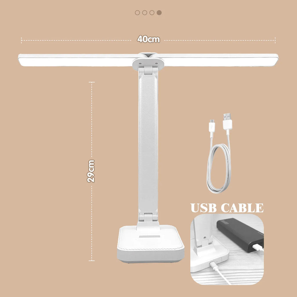 Foldable USB LED Desk Lamp with Touch Control