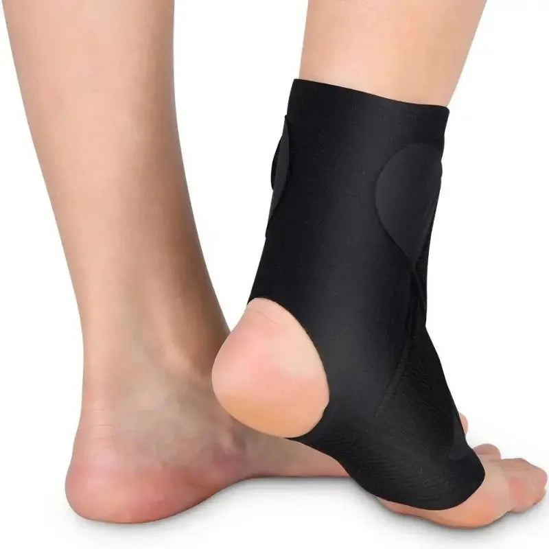 Adjustable Ankle Support Wrap with Open Heel – Single Brace
