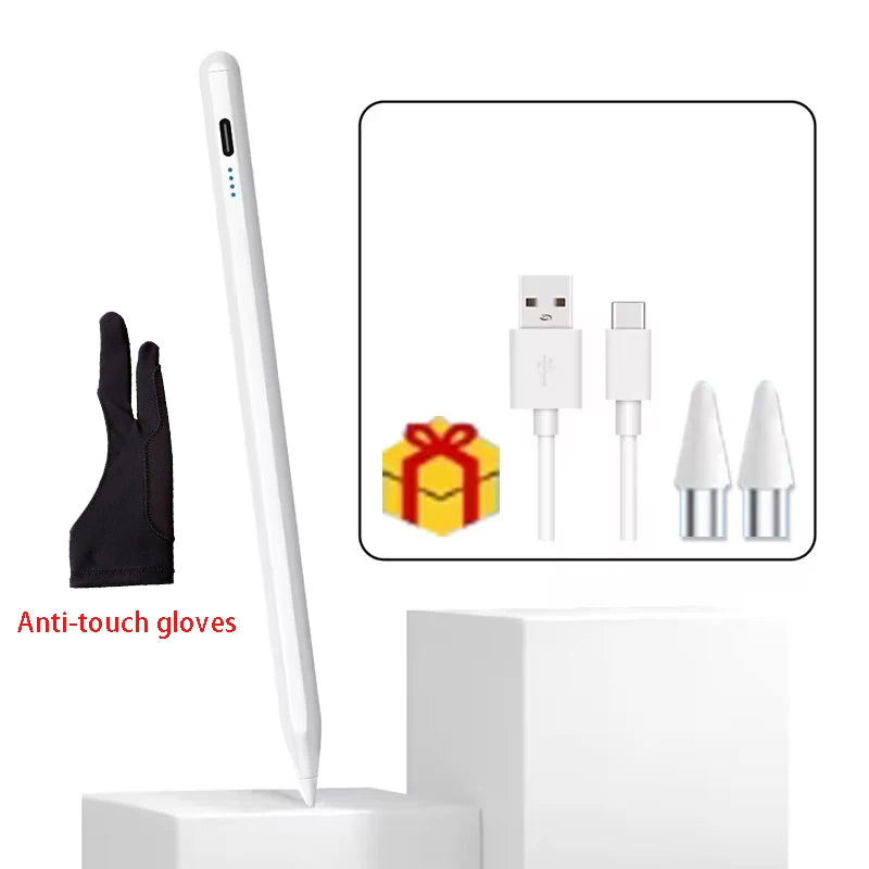 Universal Stylus Pen for Android & iOS — Capacitive Touch Screen Pen with Anti-Touch Glove Option for Tablets & Phones