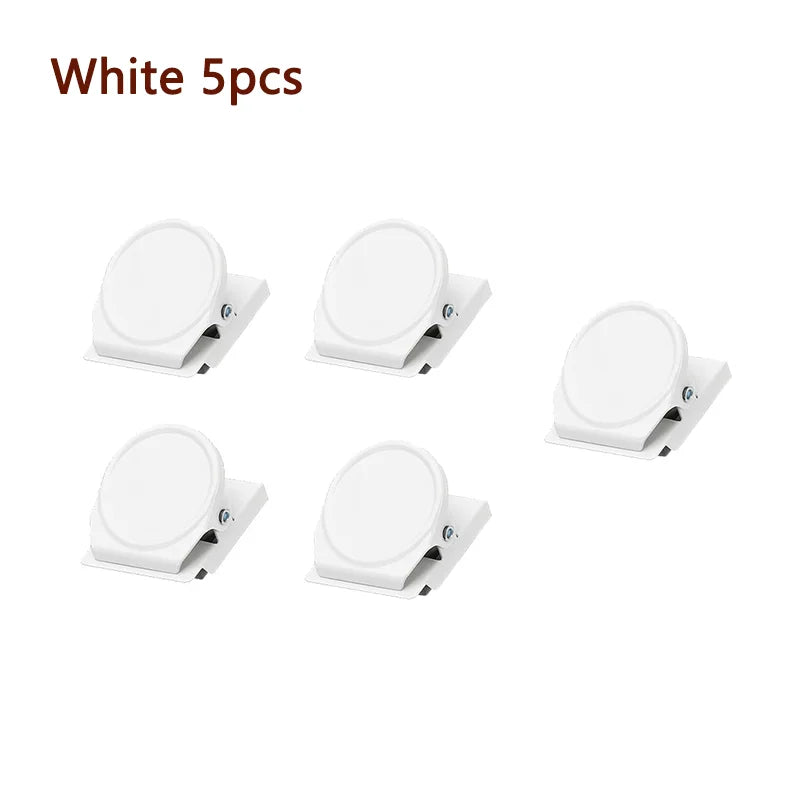 5-Piece Magnetic Clips for Office, Fridge, and File Organizing
